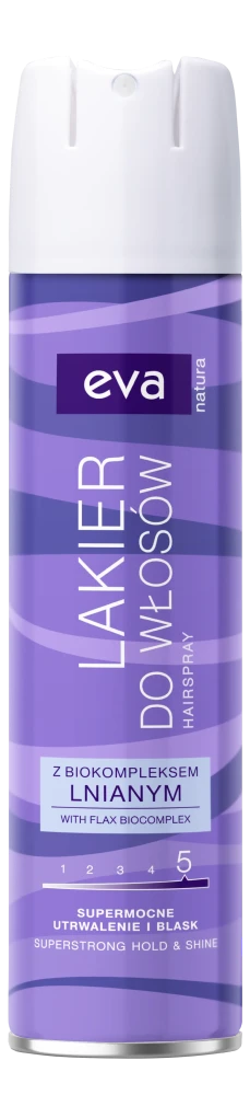 EVA NATURA Hairspray with super strong hold and shine